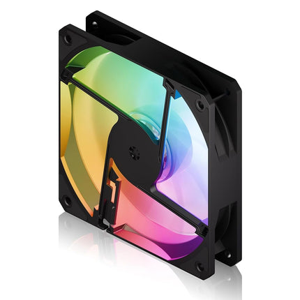 Ventilador Levelplay CF120 ARGB 120mm PWM 4 pines RGB direccionable 3 pines Ventilador de rendimiento individual