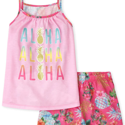The Children's Place Girls Sleeveless 2 Piece Paja