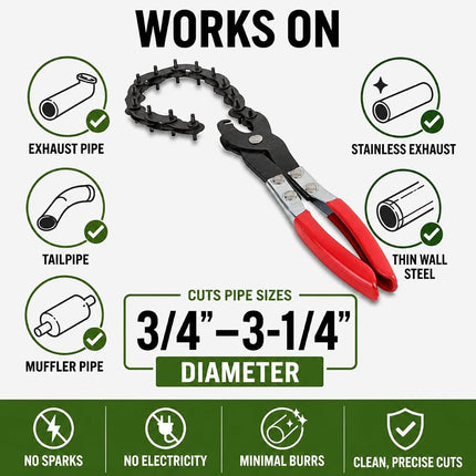 OEMTOOLS 27045 Tailpipe Cutter