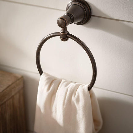 Moen DN3686ORB Inspirations Towel Ring (Oil Rubbed Bronze)