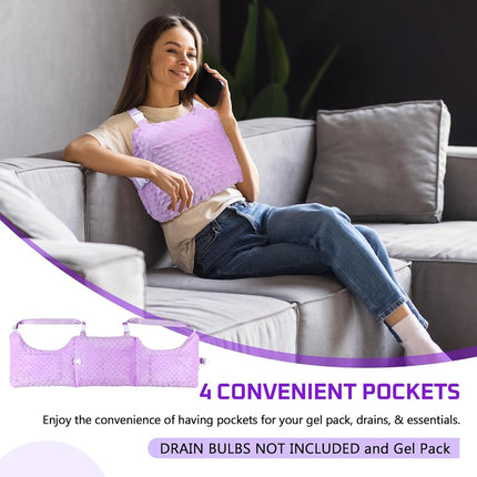 Geelin Post Mastectomy Pillow, Breast Surgery Lumpectomy Recovery Supplies, Post Mastectomy Essentials, Breast Reduction Pillow Recovery Belt Protection Surgery Gift