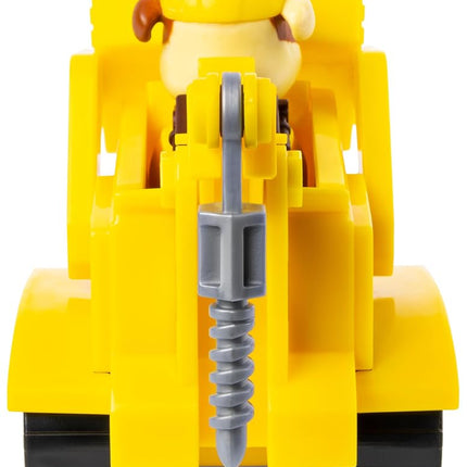 PAW Patrol, Rubble’s Bulldozer, Toy Vehicle with Collectible Action Figure, Sustainably Minded Kids’ Toys for Boys & Girls Aged 3 and Up
