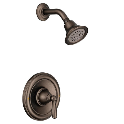 Moen T2152ORB Brantford Posi-Temp Shower Trim Kit Without Valve, Oil Rubbed Bronze