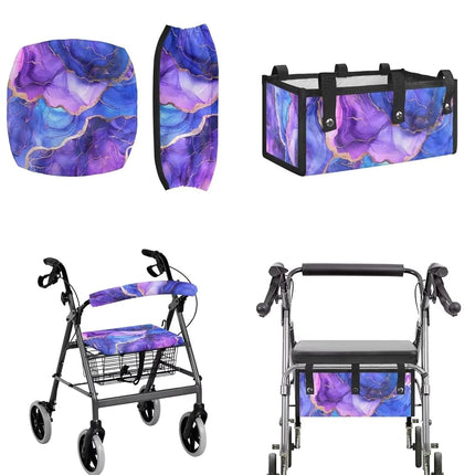 LedBack Walker Accessories Sets Wheelchair Bag for