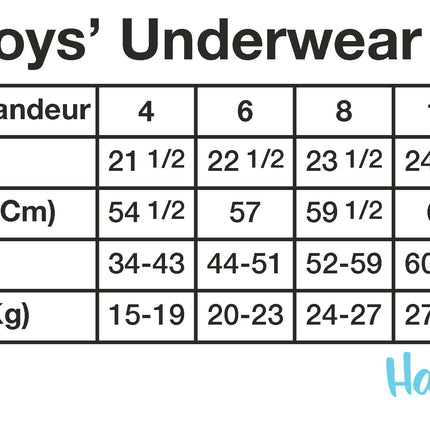 Hot Wheels Boys' Boxerbriefs and Briefs Available in Sizes 2/3t, 4t, 4, 6, 8 and 10, 4-Pack Athletic Boxer Brief, 6