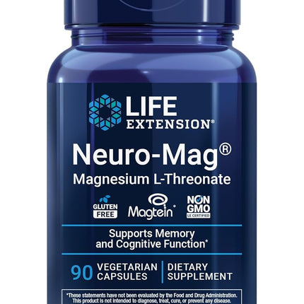 Life Extension Neuro-Mag Magnesium L-Threonate 90 
