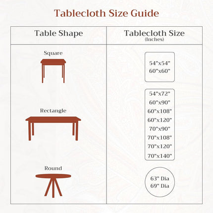 Maison d' Hermine Table Cloth Round Table Reusable 100% Cotton 69" Diameter
