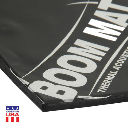 Design Engineering Boom Mat Sound Damping Material with Adhesive Backing, 12" x 12.5" x 2mm (Pack of 4)