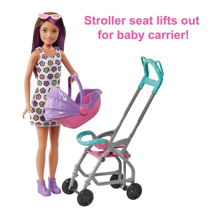 Barbie Skipper Babysitters Inc Doll, Playset and Accessories