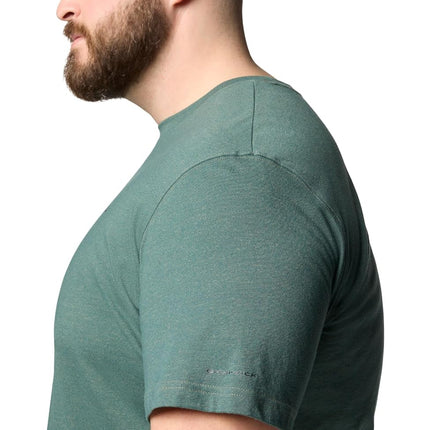 Columbia Thistletown Hills Short Sleeve, Stone Green Heather, 5X