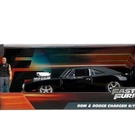 Jada JA30737 1:24 1970 Dodge Charger R/T with Dominic Toretto Figure