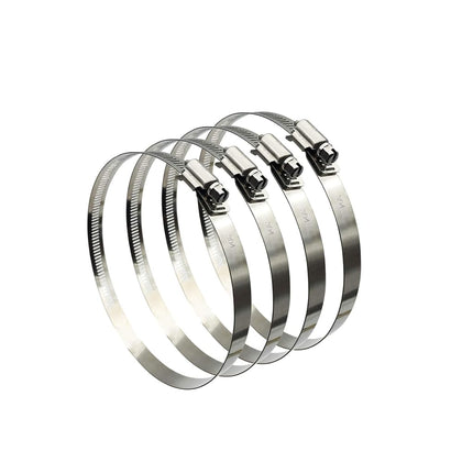EesTeck 5" Adjustable 304 Stainless Steel Duct Cla