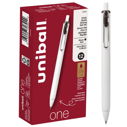 uni-ball one Retractable Gel Pens, Ultra Micro Poi