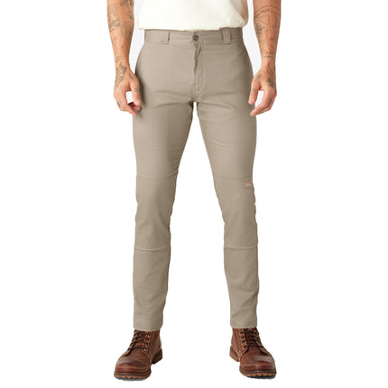 Dickies Men's Skinny Straight Double Knee Work Pan