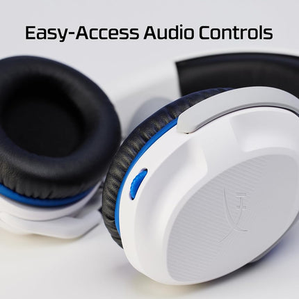 HyperX Cloud Stinger 2 – Casque gaming pour PlayStation | Confort signature | Serre-tête réglable | Filaire | Blanc