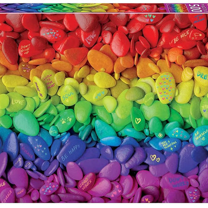 Educa - Puzzle de 500 pièces pour adultes | Pierres colorées - Colle Fix Puzzle incluse. 11 ans et plus (19248)