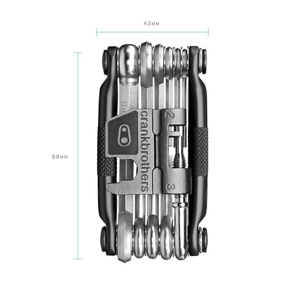 Crankbrothers Multi-17 Midnight Edition Multitool Unisex Adult Red