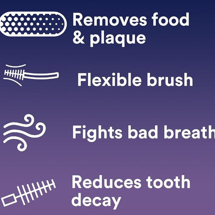 Dentek Slim Brush 32 Count Deep Clean Tight Teeth (6 Pack)