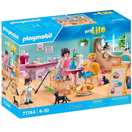 Playmobil | My Life | Cat Café | Cat Toy for Kids 