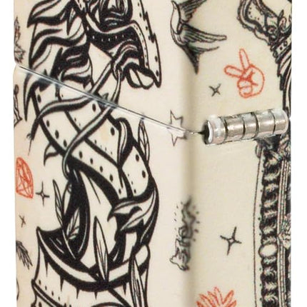 Zippo Windproof Lighter, Chess, 540°, Colour Image, Refillable, Reusable, Windproof Design, Gift Box, Made in USA
