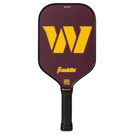 Franklin Sports NFL Washington Commanders Pickleball Paddle - Official NFL Team Pickleball Paddles - USAP (USAPA) Approved Premium Quality Pickleball Paddles - Authentic Team Logos + Colors