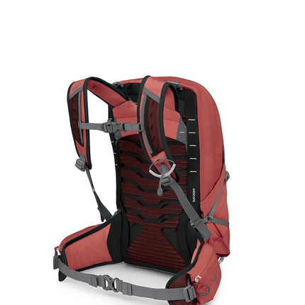 Osprey Women's Tempest 11 Lightweight Hiking Backpack, Red Pampas/Coal Grey, One Size
