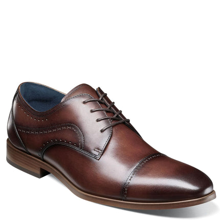 STACY ADAMS Men's Bryant Cap Toe Lace Up Oxford, B
