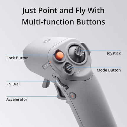 DJI RC Motion 2 - Immersive Smart Controller, Multidirectional Operation, Multifunctional and Intuitive Drone Accessory for FPV