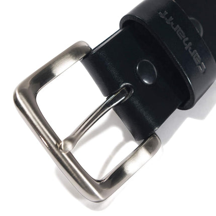 Carhartt Men's Jean Belt, Bridle Leather Classic Buckle (Black), 42