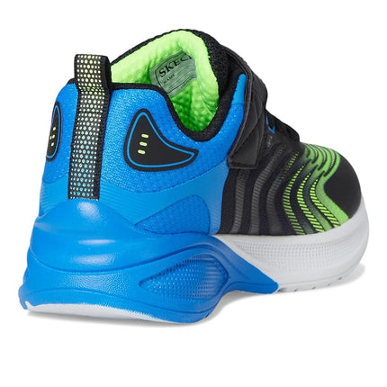 Skechers Boys' Microspec Max Vortivox Trainer, Black, 1 UK Child