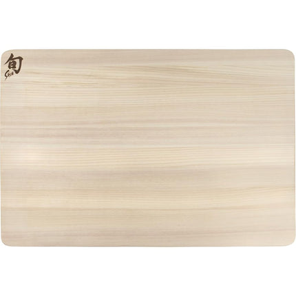 Shun Cutlery Large Hinoki Cutting Board, 17.75" x 