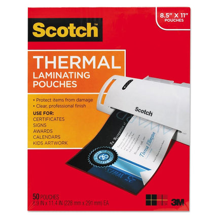 3M TP3854-50 Scotch Thermal Laminating Pouch - Let