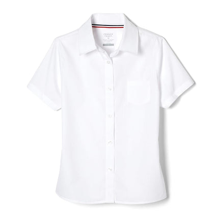 French Toast Little Girls' Short Sleeve Pointed Co