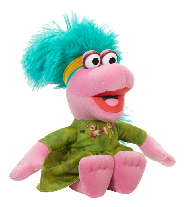 Little Tikes Fraggle Rock, retour au rocher, peluche MOKEY, Jim Henson Company, peluche Fraggle de 25 cm pour le jeu de rôle, cadeau pour les tout-petles et les enfants, filles et garçons, à partir de 3 ans