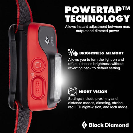 Black Diamond Equipment Spot 400 Headlamp, Octane