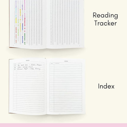 KUNITSA CO. Reading Journal. Book Journal for Book Lovers & Readers. Review and Track Your Reading (Green) - 52 book reviews