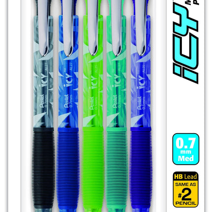 Pentel Icy Razzle-Dazzle Automatic Pencil, 0.7 mm,
