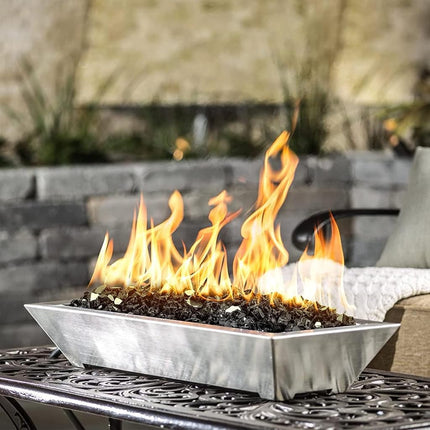 Mr. Fireglass 1/2 inch Reflective Fire Glass for Fireplace Fire Pit and Landscaping 10 lb High Luster Onyx Black