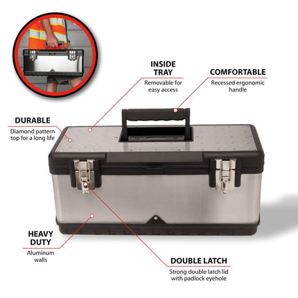 Performance Tool W54020 20-Inch Tool Box, Steel