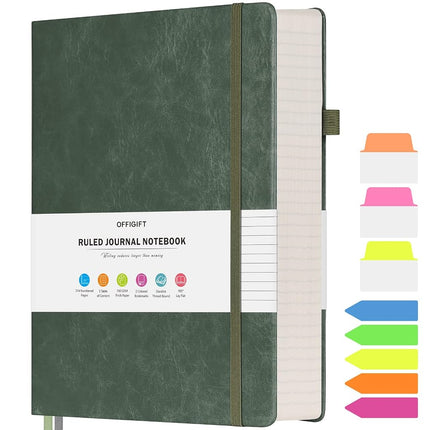 College Ruled Notebook A5, 312 Numbered Pages Diar