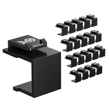 Cable Matters 20-Pack Blank Keystone Jack Inserts 