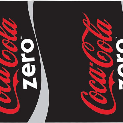 Tervis Coca-Cola - Coke Zero Can Made in USA Double Walled Insulated Tumbler Travel Cup Keeps Drinks Cold & Hot, 16oz, Red Lid