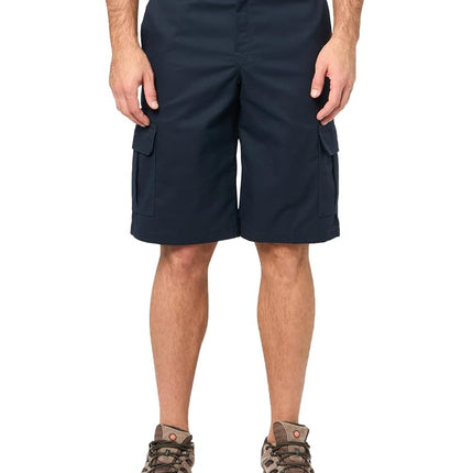 Dickies Mens Flex Relaxed Fit Cargo Shorts, Dark Navy, 42 Regular