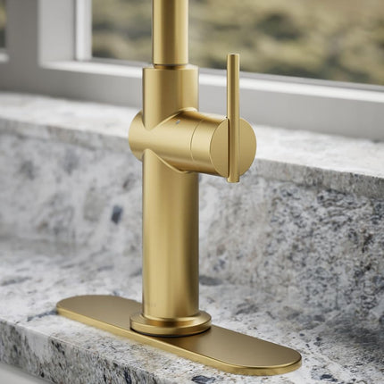 K22974-2MB Crue TOUCHLESS PD Deck FCT VBMBRS Vibrant Brushed Moderne Brass