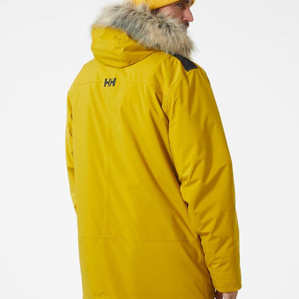 Helly Hansen Men's Reine Parka, Straw, L