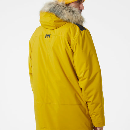 Helly Hansen Men's Reine Parka, Straw, L