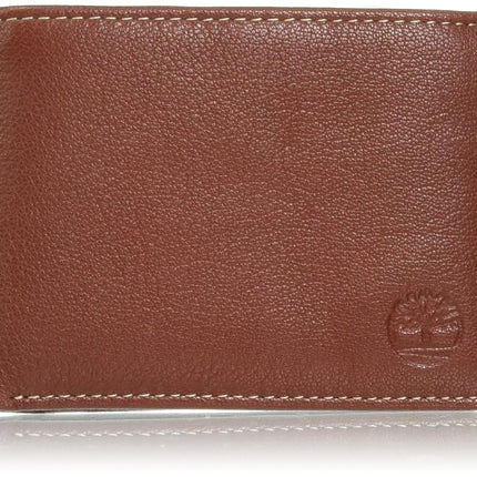 Timberland Men's Leather Passcase Security RFID Wa