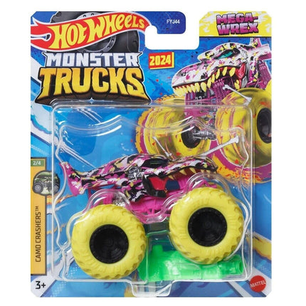 Hot Wheels Monster Truck 1:64 Scale Mega Wrex 2/4 