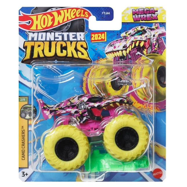 Hot Wheels Monster Truck 1:64 Scale Mega Wrex 2/4 