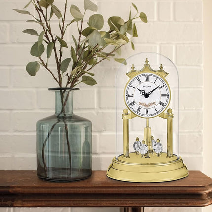 Bulova Clocks Model B8821 Heather, Gold